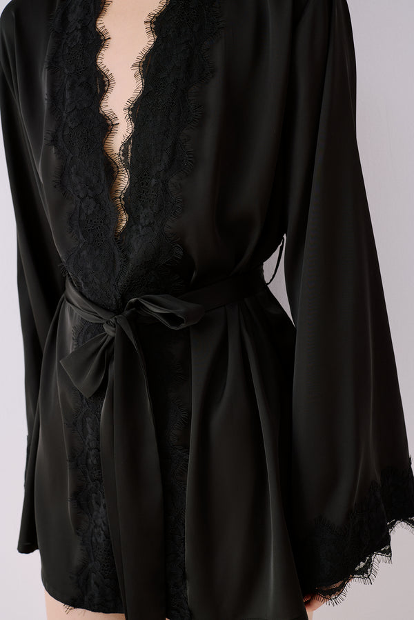 Celia Robe Black