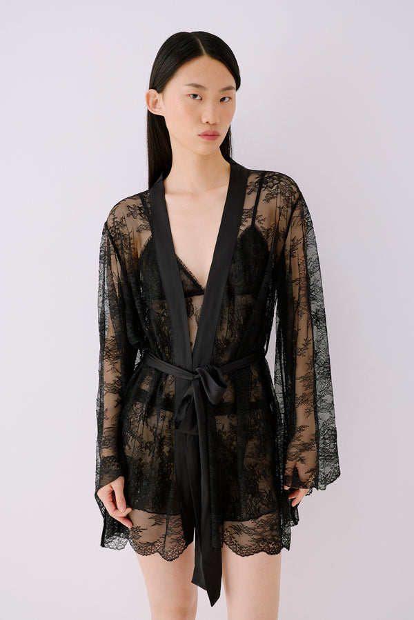 Katherine Lace Robe