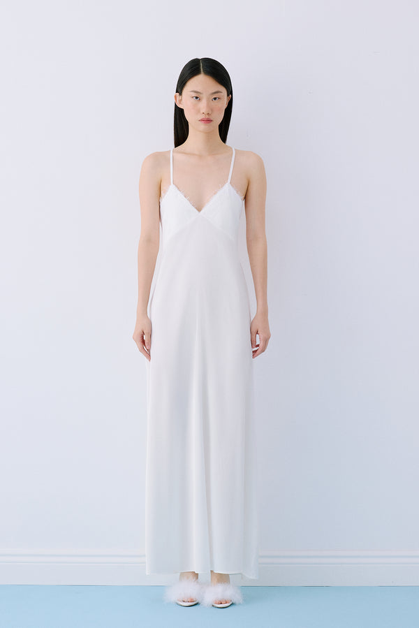 Blair Dress White