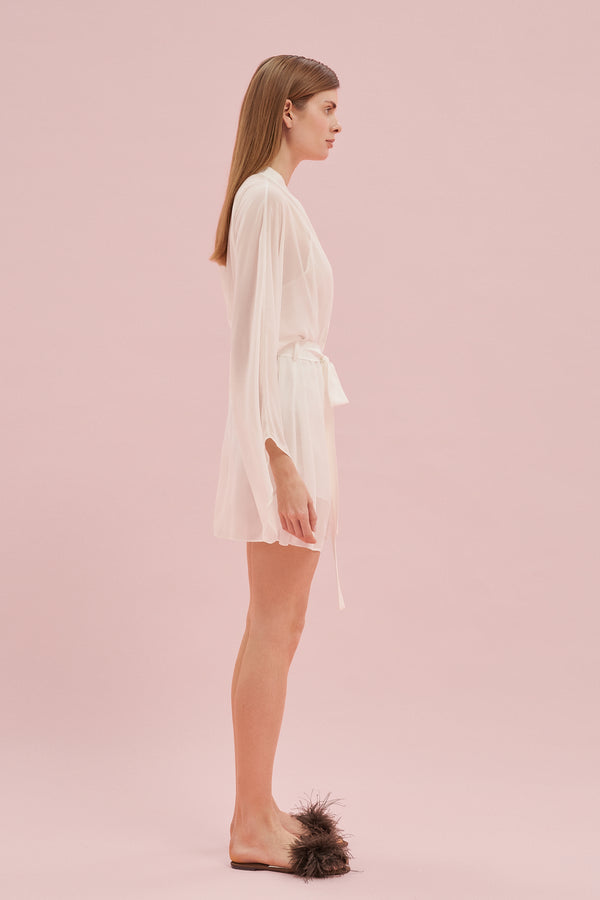 Sophia Robe White