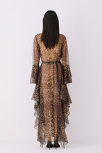 Leopard Chiffon Robe