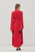Lace Robe Red