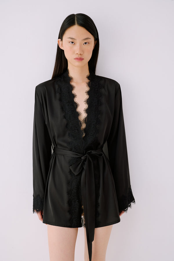 Celia Robe Black